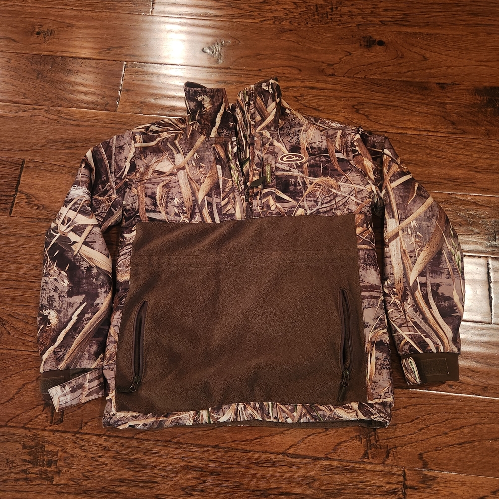 Drake Camouflage and Brown Jacket
